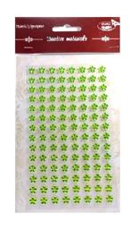 Stiker z 112 samoprzylepnymi kryształkami wielkości 8 mm. Rodzaj : Kwiaty jasnozielone . Kod towaru : NT-KK 51 Stiker z 112 samoprzylepnymi kryształkami wielkości 8 mm. Rodzaj : Kwiaty jasnozielone . Kod towaru : NT-KK 51